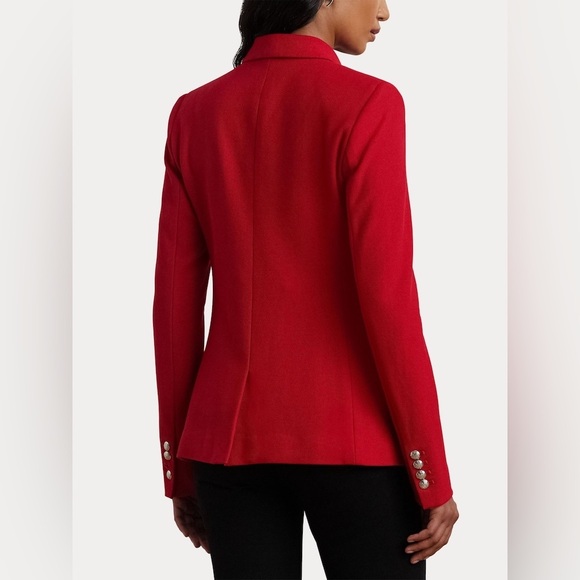 Lauren Ralph Lauren Anfisa Crest Logo Blazer Jacket - Picture 4 of 10